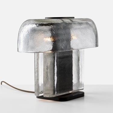 Esca Table Lamp No 1 in Cast Glass