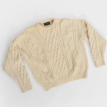 Fisherman sweater | Vintage Callan Irish Pure Merino knit fisherman sweater 