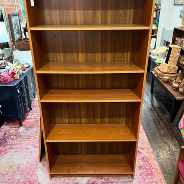 Big Danish bookcase. Shelves are movable. 35” x 11” x 71