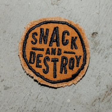 Snack and Destroy Patch 