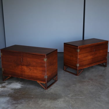 Svend Langkilde Rosewood Cabinets for Langkilde Møbler, Denmark, c.1960