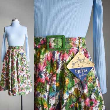 1950s Quilted Circle Skirt 