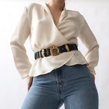 Vintage La Perla Yacht Club Belt