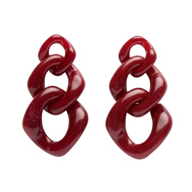 Marble Chain Earrings