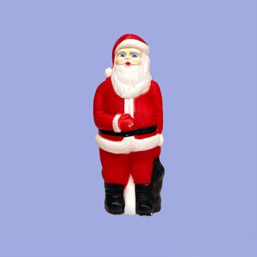 Vintage Santa Claus Blow Mold Retro 1990s Union Products Inc + 23 Inches Tall + Light Up + Christmas + Holiday + Yard and Lawn Decor 