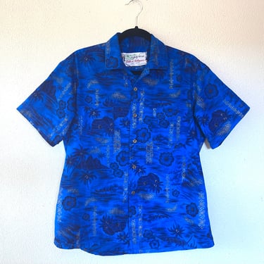 1950s Duke of Hollywood Hawaiian Aloha shirt 