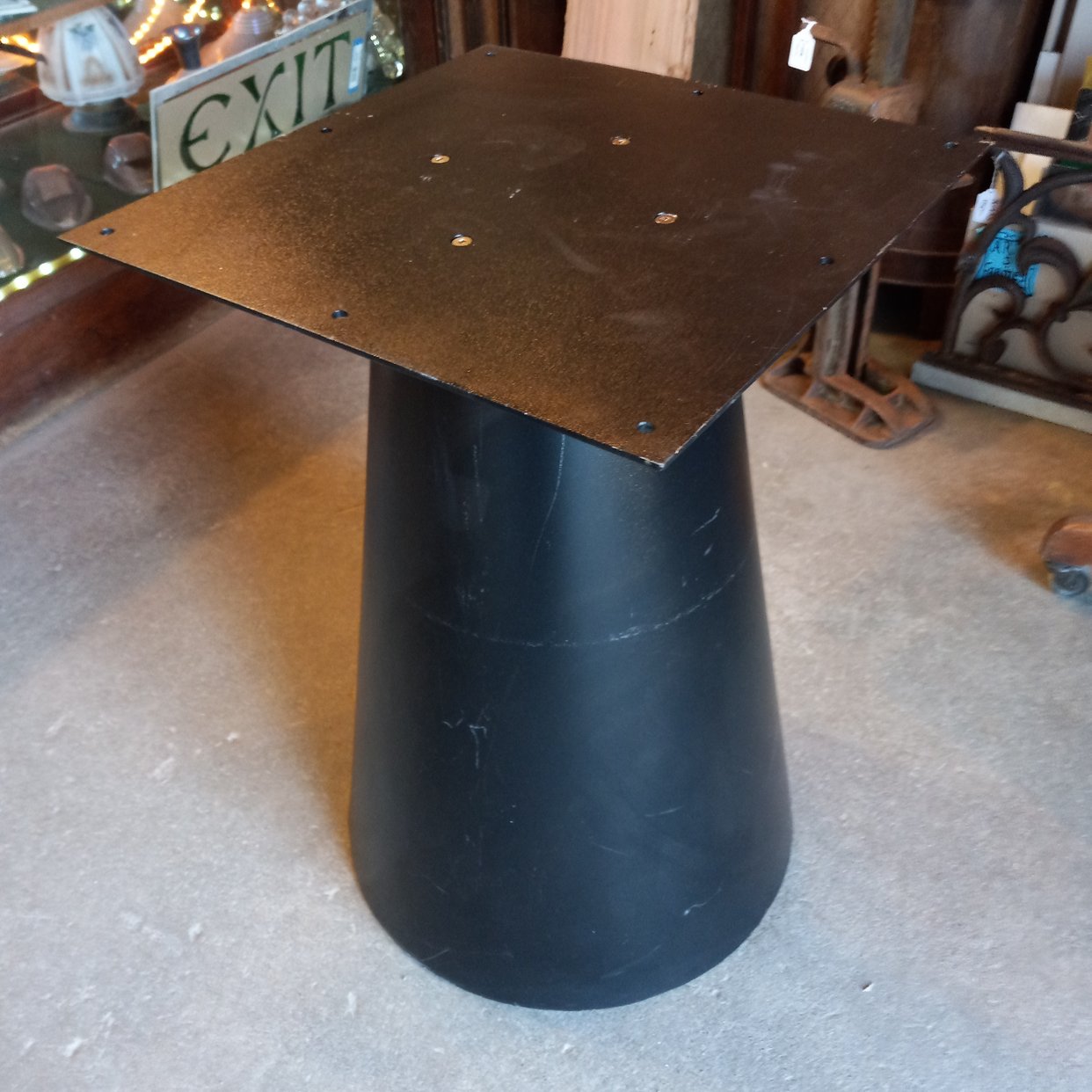 Modern Metal Table Base, 19.5 x 19.5 x 28.75 | Earthwise Architectual ...