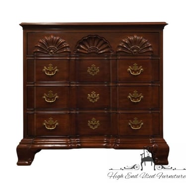 DREXEL FURNITURE Solid Cherry Blockfront Traditional Chippendale Style 37" Bachelor's Chest 184-669 