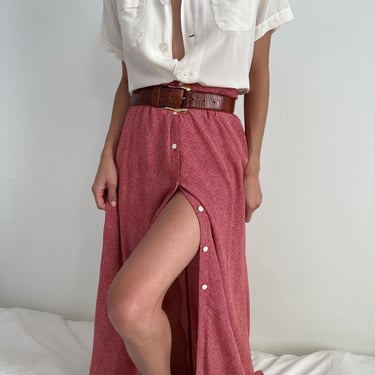 Vintage Cherry Polka Dot Skirt