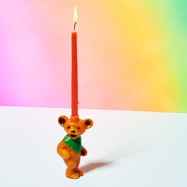 Grateful Dead Bear Candle Holder