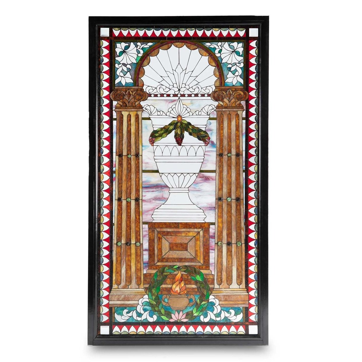Late 19th Century American Victorian Leaded Glass Window | Pegaso ...