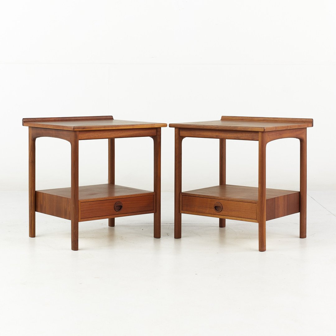 Dux Mid Century Teak Nightstands - Pair - mcm | Modern Hill ...