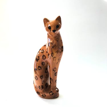 Tall Ceramic Cheetah 