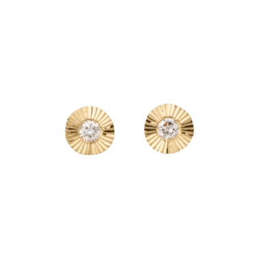 Micro Aurora Diamond Stud Earrings — Corey Egan Trunk Show