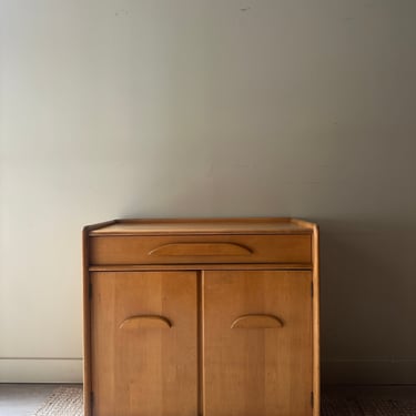 Templeton maple liquor cabinet