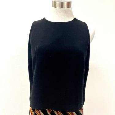 DKNY Black Sleeveless Top