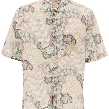 Etro Short-Sleeved Floral Shirt Men