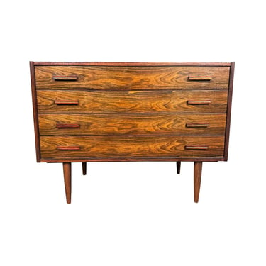 Vintage Danish Mid Century Modern Rosewood LowBoy Dresser 