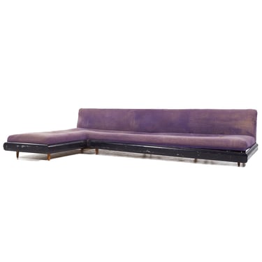 Adrian Pearsall for Craft Associates Mid Century Grand Boomerang Sofa - mcm 