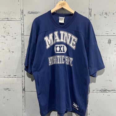 Size XLarge Maine souvenir football jersey style t shirt 