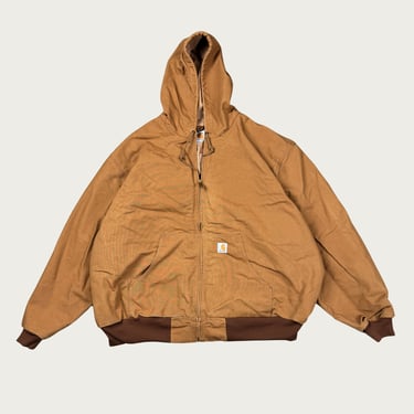 Tan Hooded Carhartt Jacket