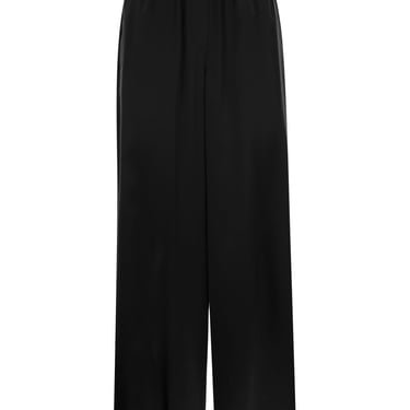 Brunello Cucinelli Women Track Trousers In Stretch Silk Satin