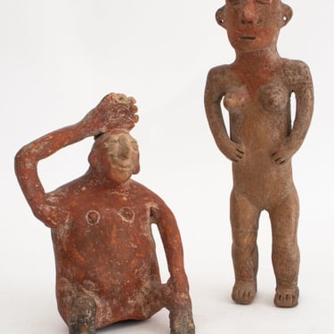 Pre-Columbian Jalisco Figural Sculptures, 2