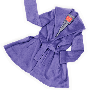 Vivienne Westwood F/W 2008 purple mohair coat