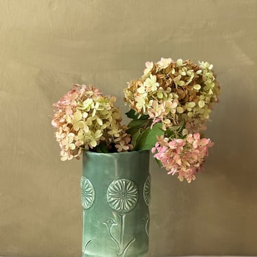 DBO Home + Sentiment Pottery | Large Cylinder Vase - Emerald