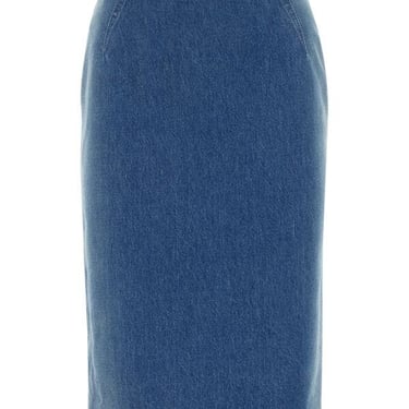 Versace Women Denim Skirt