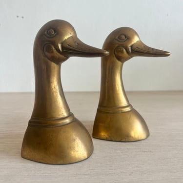 Duck Bookends - Pair