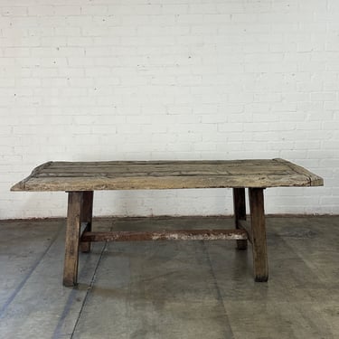 Early Primitive dining table 