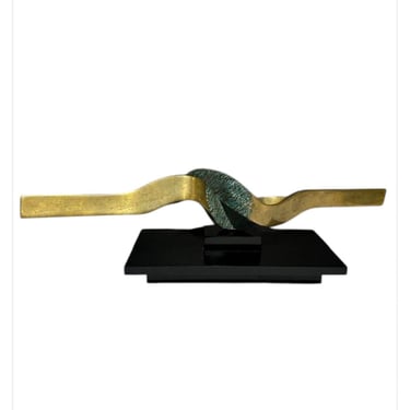 Joseph Burlini "Reflections" Bronze Sculpture #34/100, 1985