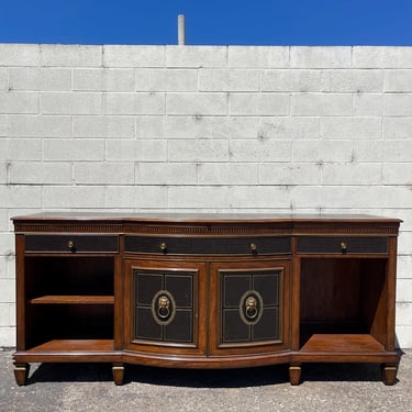 Antique Wood Cabinet Console Tv Stand Server Maitland Smith Storage Country Vintage Entry Sofa Table CUSTOM PAINT AVAIL 