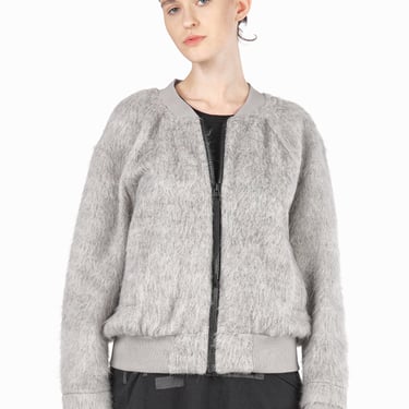 Alice Wool Blend Bomber Jacket