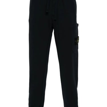 Stone Island Men Cotton Fleece Cargo Jogging Pants