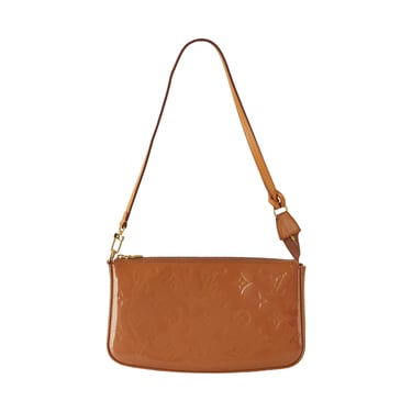 Louis Vuitton Tan Vernis Monogram Shoulder Bag