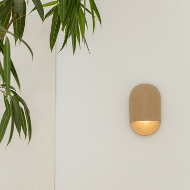 Tera Sconce - Lime Plaster