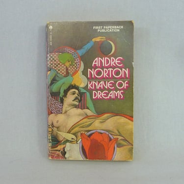 Knave of Dreams (1975) by Andre Norton - Mass Market Printing - Vintage 1970s Fantasy Novel 