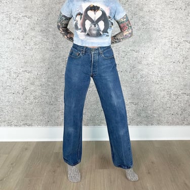 Levi's 501 Vintage Jeans / Size 27 28 