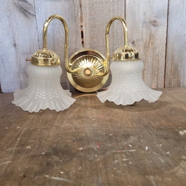 Two Bulb Sconce 7.5"x13"X9"