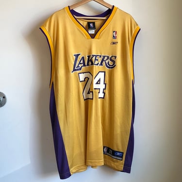 Reebok Kobe Bryant Los Angeles Lakers Basketball Jersey