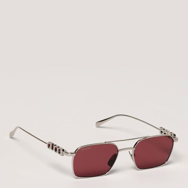 Gucci Sunglasses Woman Silver