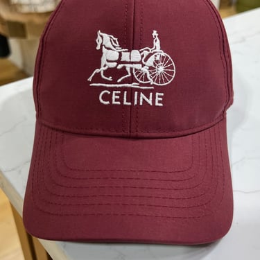 Celine Embroidered Baseball Hat