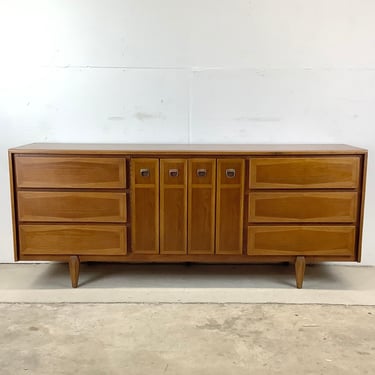 Mid-Century Modern Low Dresser by American of Martinsville 