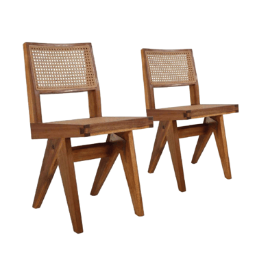 Jeanneret Side Chair [set of 2]