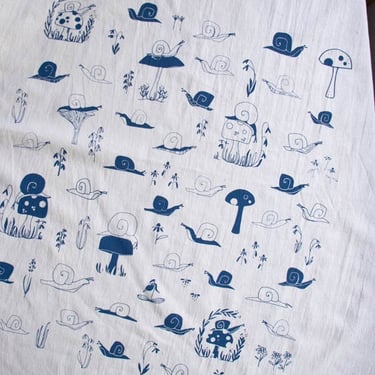 Snails Kitchen Tea Towel