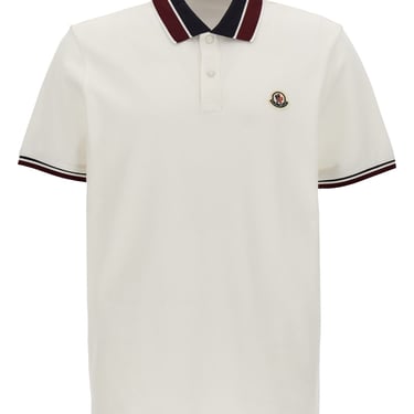 Moncler Men Logo Patch Polo Shirt