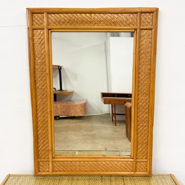 Rattan Wall Mirror *MESSAGE US for shipping quote* 