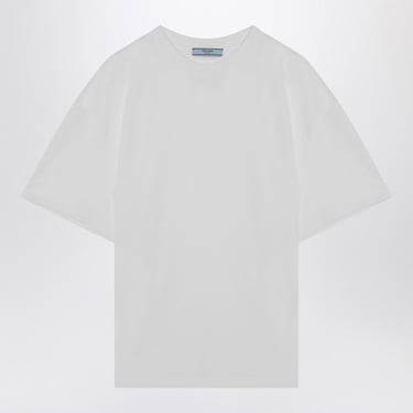 Prada White Cotton T-Shirt Women